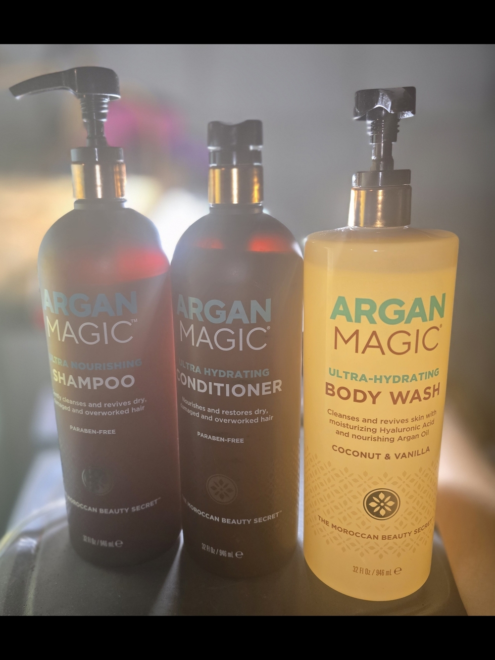 Argan Magic Ultra-Hydrating Body Wash & Hair Set